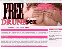 Tablet Screenshot of freedrunk-sex.com
